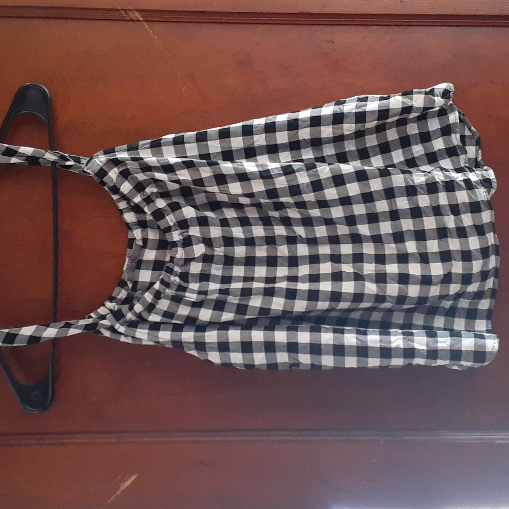 Ann Taylor Loft checkered tank top